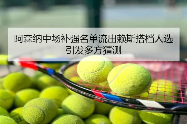 阿森纳中场补强名单流出赖斯搭档人选引发多方猜测